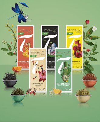 Je découvre la collection de thés/infusions BIO